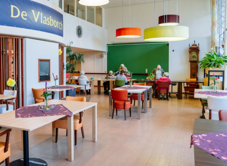 Ontmoetingscentrum bij Visio de Vlasborgh in Vught.