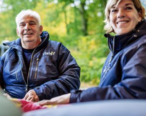 Vrijwilligers Peter en Anja