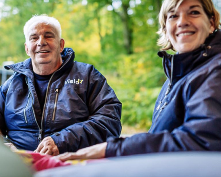Vrijwilligers Peter en Anja