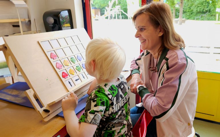 Isabel, ontwikkelingstherapeut bij Visio Revalidatie & Advies in Amsterdam